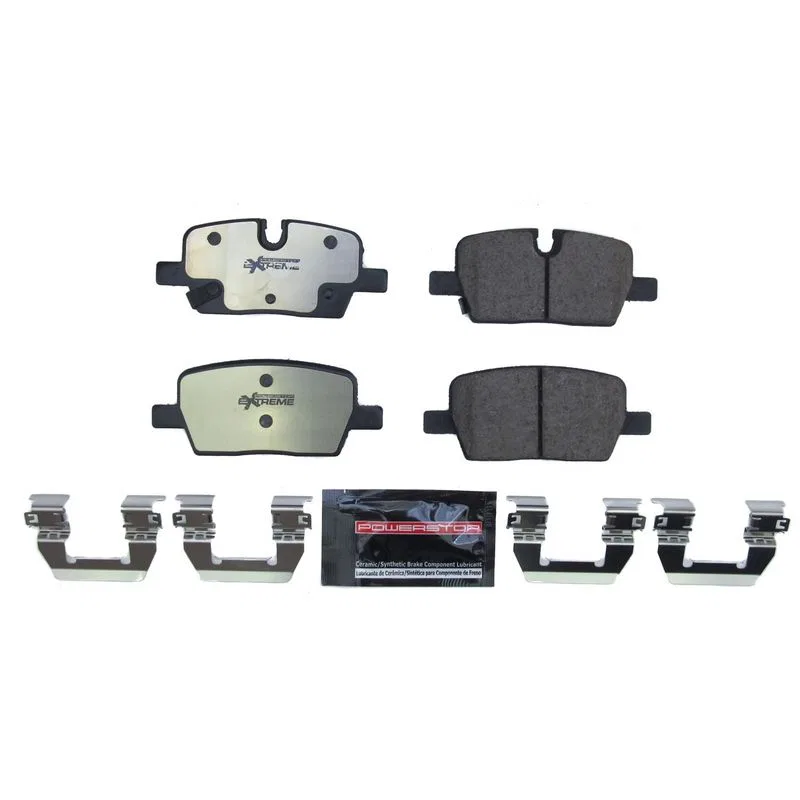 Z36-2303 – POWERSTOP Brake Pad, FMSI Number D2303 Carbon-Fiber Ceramic Brake Pads Set Of 4 With Premium Stainless Ste...